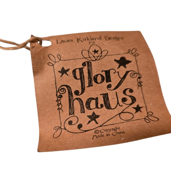 Glory Haus  Our First Christmas Red Truck Large Puff Ornament Just Married NEW - Picture 5 of 10